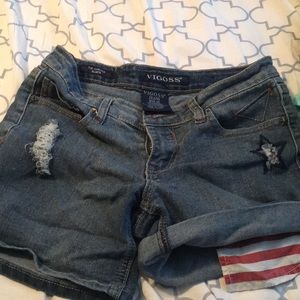 Jean shorts